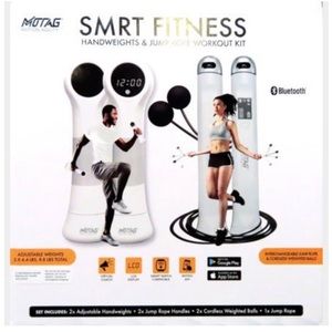 Smrt Fitness Handweights And Jump Rope Workout Kit